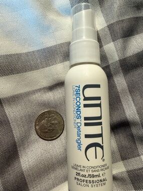 🍄6$26 Unite 7seconds detangler leave in conditioner travel size NWT